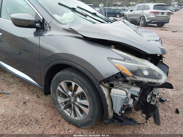 2018 Nissan Murano S მანქანა იყიდება აუქციონზე, vin: 5N1AZ2MH8JN202476, აუქციონის ნომერი: 44861172
