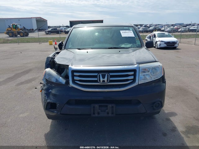 2013 Honda Pilot Lx მანქანა იყიდება აუქციონზე, vin: 5FNYF4H29DB051275, აუქციონის ნომერი: 44861276