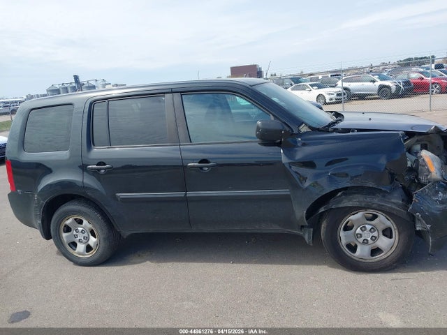 2013 Honda Pilot Lx მანქანა იყიდება აუქციონზე, vin: 5FNYF4H29DB051275, აუქციონის ნომერი: 44861276
