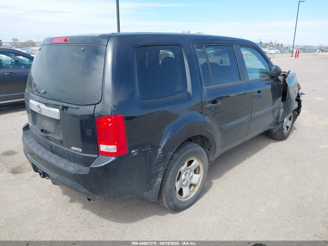 2013 Honda Pilot Lx მანქანა იყიდება აუქციონზე, vin: 5FNYF4H29DB051275, აუქციონის ნომერი: 44861276