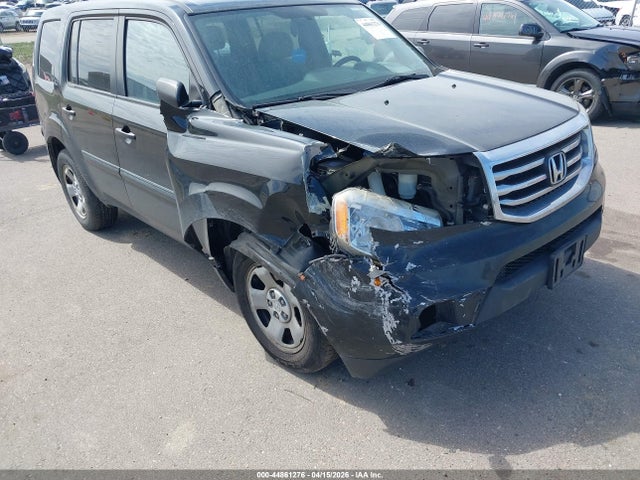 2013 Honda Pilot Lx მანქანა იყიდება აუქციონზე, vin: 5FNYF4H29DB051275, აუქციონის ნომერი: 44861276