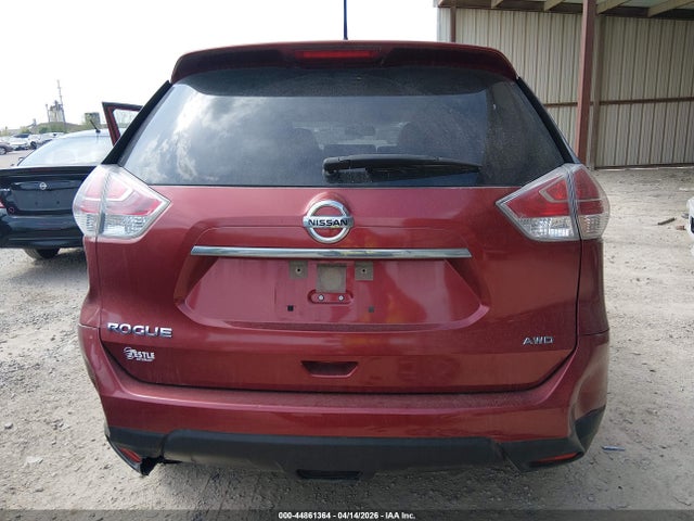 2016 Nissan Rogue S მანქანა იყიდება აუქციონზე, vin: JN8AT2MV6GW149182, აუქციონის ნომერი: 44861364