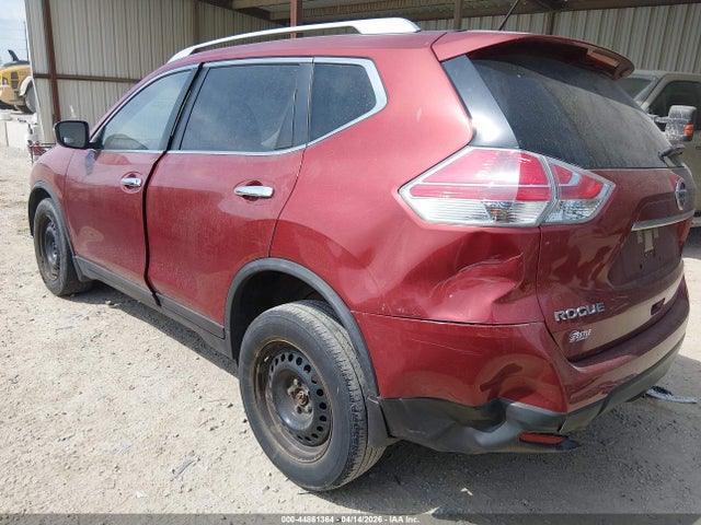 2016 Nissan Rogue S მანქანა იყიდება აუქციონზე, vin: JN8AT2MV6GW149182, აუქციონის ნომერი: 44861364