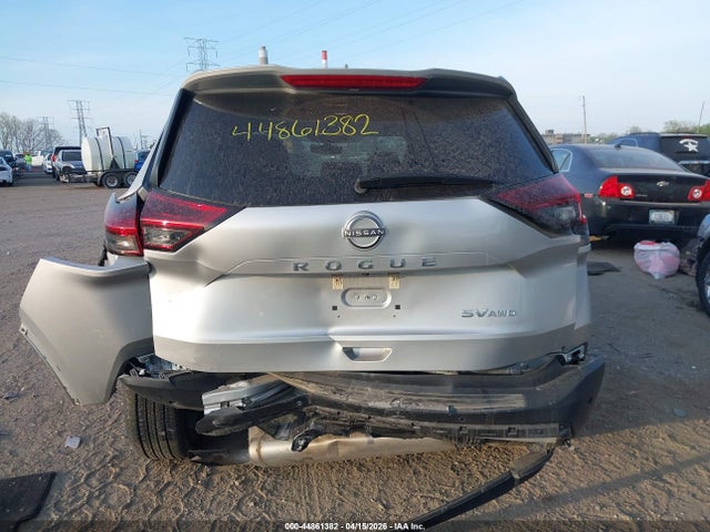 2022 Nissan Rogue Sv Intelligent Awd მანქანა იყიდება აუქციონზე, vin: 5N1BT3BB9NC697220, აუქციონის ნომერი: 44861382