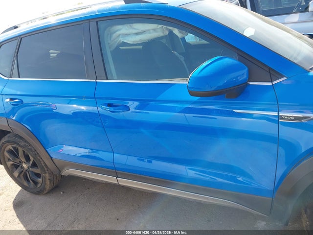 2022 Volkswagen Taos 1.5t Se მანქანა იყიდება აუქციონზე, vin: 3VVPX7B29NM031819, აუქციონის ნომერი: 44861430