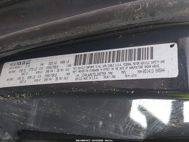 1C4AJWAG7GL242759 Jeep Wrangler Sport