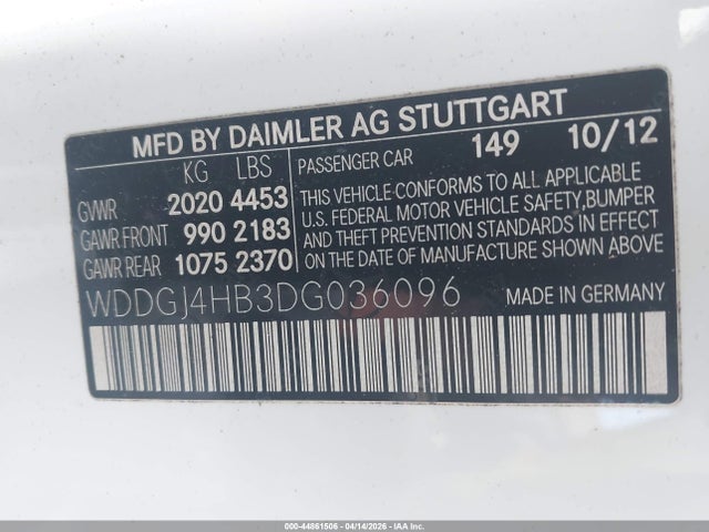 2013 MERCEDES-BENZ C 250 WDDGJ4HB3DG036096 Photo 8