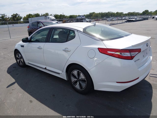 2013 KIA OPTIMA HYBRID KNAGM4AD1D5039441 Photo 2