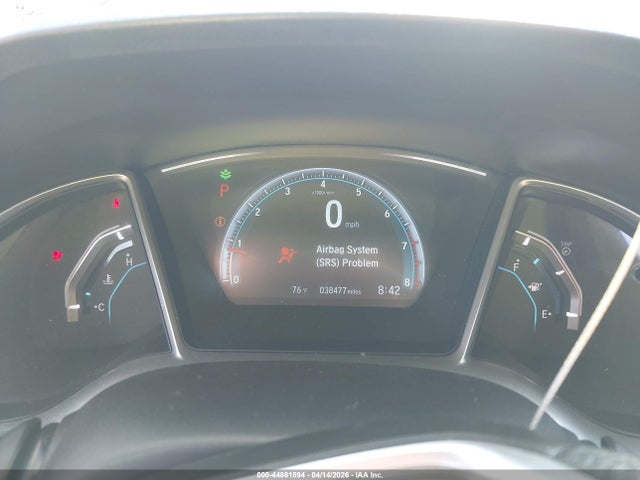 44861594 :رقم المزاد ، 19XFC2F76GE047519 vin ، 2016 Honda Civic Ex مزاد بيع