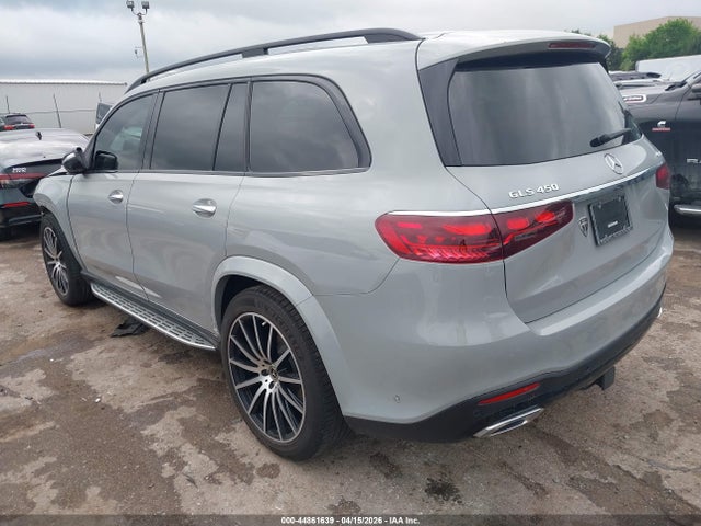 2024 Mercedes-benz Gls 450 4matic მანქანა იყიდება აუქციონზე, vin: 4JGFF5KE2RB140434, აუქციონის ნომერი: 44861639