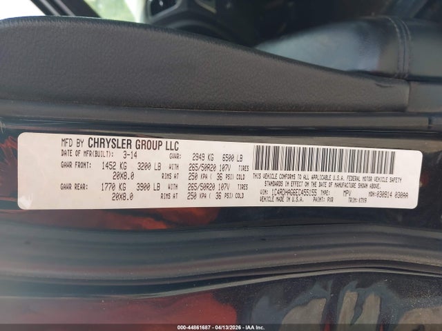 2014 DODGE DURANGO 1C4RDHAG6EC455155 Photo 8