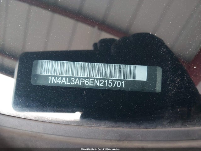 Nissan Altima 2.5 S 2014 1N4AL3AP6EN215701 Image 9