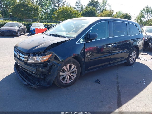 2014 Honda Odyssey Ex-l მანქანა იყიდება აუქციონზე, vin: 5FNRL5H60EB022562, აუქციონის ნომერი: 44861753