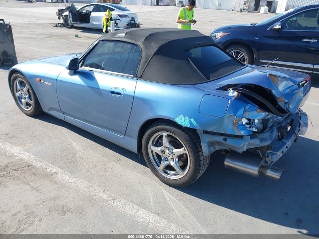 Aukcja sprzedaży 2002 Honda S2000, vin: JHMAP11462T002987, numer aukcji: 44861770