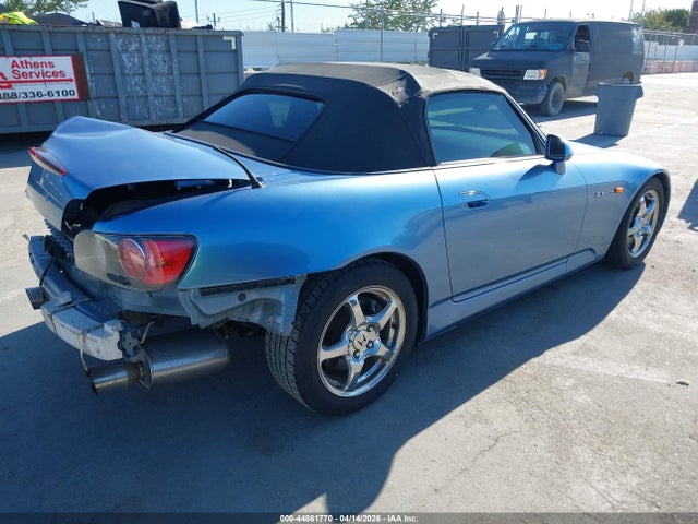 Aukcja sprzedaży 2002 Honda S2000, vin: JHMAP11462T002987, numer aukcji: 44861770