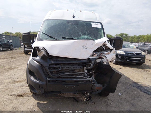 44861813 :رقم المزاد ، 3C6LRVDG9PE583233 vin ، 2023 Ram Promaster 2500 High Roof 159 Wb مزاد بيع