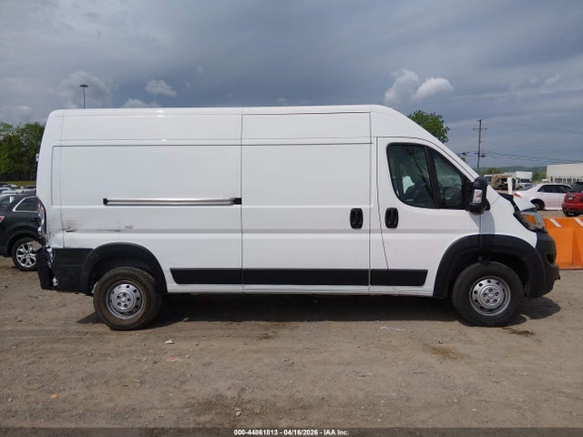 44861813 :رقم المزاد ، 3C6LRVDG9PE583233 vin ، 2023 Ram Promaster 2500 High Roof 159 Wb مزاد بيع