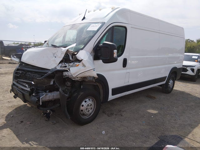 44861813 :رقم المزاد ، 3C6LRVDG9PE583233 vin ، 2023 Ram Promaster 2500 High Roof 159 Wb مزاد بيع