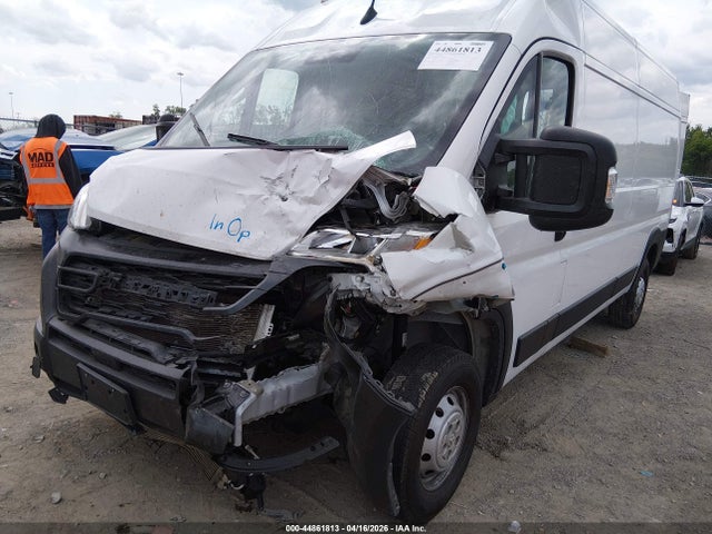44861813 :رقم المزاد ، 3C6LRVDG9PE583233 vin ، 2023 Ram Promaster 2500 High Roof 159 Wb مزاد بيع