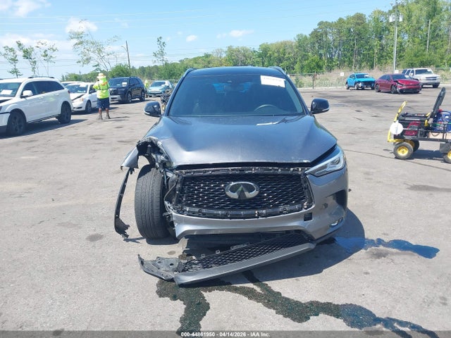 44861950 :رقم المزاد ، 3PCAJ5BA9MF123128 vin ، 2021 Infiniti Qx50 Luxe مزاد بيع