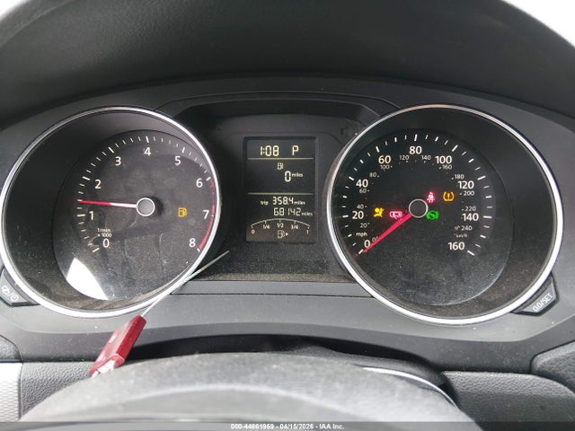 Продажа на аукционе авто 2017 Volkswagen Jetta 1.4t S, vin: 3VW2B7AJ7HM257293, номер лота: 44861959