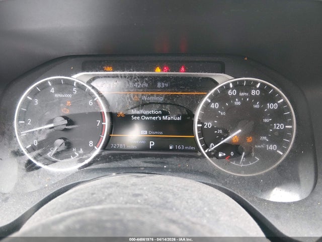 44861976 :رقم المزاد ، 5N1BT3BA2PC767506 vin ، 2023 Nissan Rogue Sv Fwd مزاد بيع