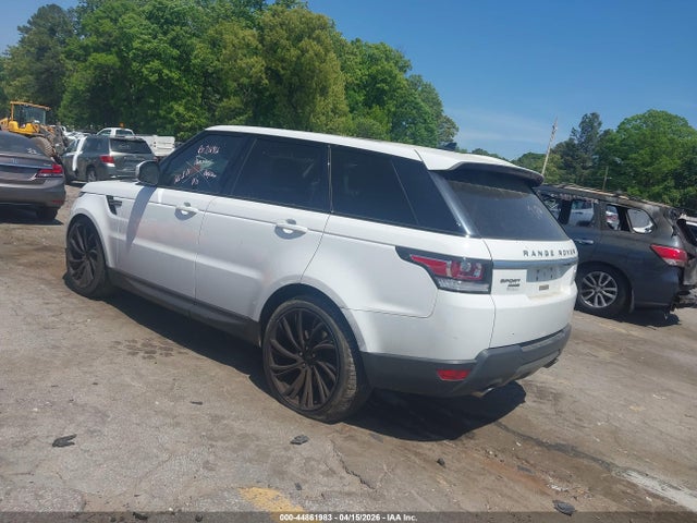 Aukcja sprzedaży 2016 Land Rover Range Rover Sport 3.0l V6 Supercharged Se, vin: SALWG2PF9GA659185, numer aukcji: 44861983