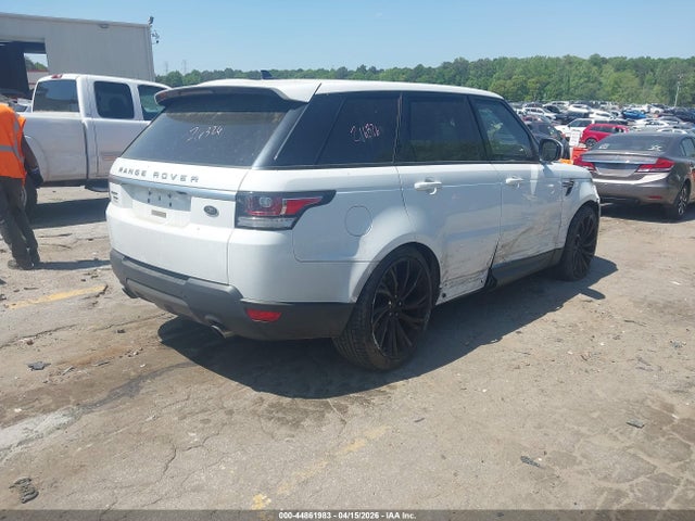 Aukcja sprzedaży 2016 Land Rover Range Rover Sport 3.0l V6 Supercharged Se, vin: SALWG2PF9GA659185, numer aukcji: 44861983