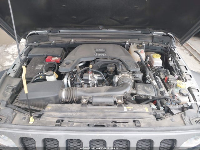 44861991 :رقم المزاد ، 1C4HJXDG8MW574364 vin ، 2021 Jeep Wrangler Unlimited Sport Altitude 4x4 مزاد بيع
