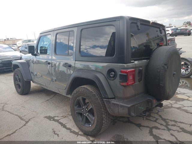 44861991 :رقم المزاد ، 1C4HJXDG8MW574364 vin ، 2021 Jeep Wrangler Unlimited Sport Altitude 4x4 مزاد بيع
