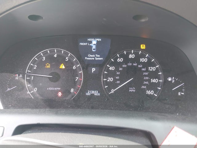 44862007 :رقم المزاد ، JTHCL46F795001071 vin ، 2009 Lexus Ls 460 مزاد بيع