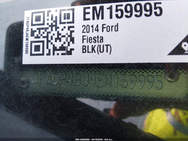 3FADP4BJ4EM159995 Ford FIESTA SE