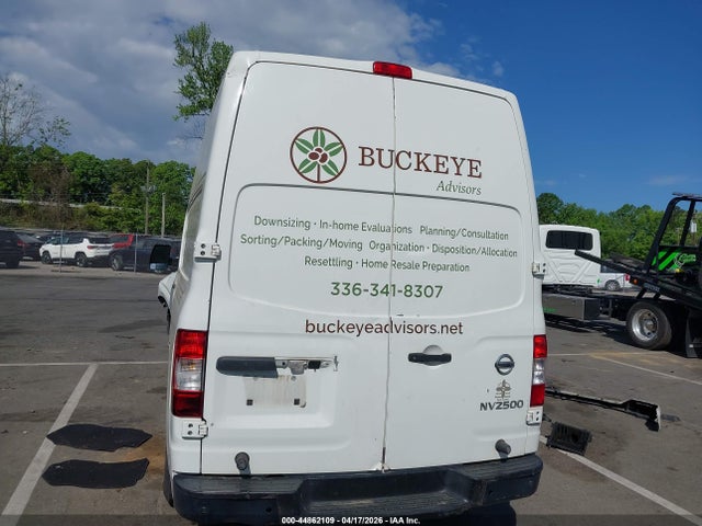 Aukcja sprzedaży 2017 Nissan Nv Cargo Nv2500 Hd Sv V6, vin: 1N6BF0LY6HN807238, numer aukcji: 44862109