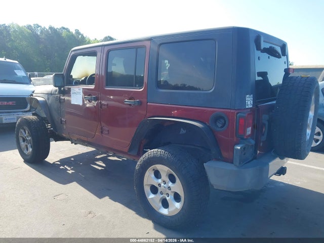 2008 Jeep Wrangler Unlimited Sahara მანქანა იყიდება აუქციონზე, vin: 1J8GA59108L588392, აუქციონის ნომერი: 44862152