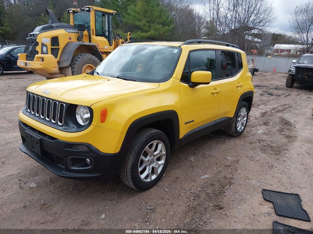 44862194 :رقم المزاد ، ZACCJBBT6GPD45583 vin ، 2016 Jeep Renegade Latitude مزاد بيع