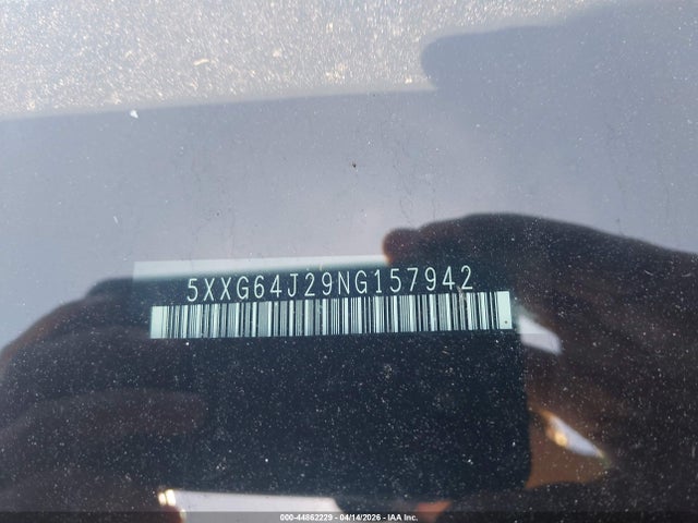 2022 Kia K5 Gt-line მანქანა იყიდება აუქციონზე, vin: 5XXG64J29NG157942, აუქციონის ნომერი: 44862229