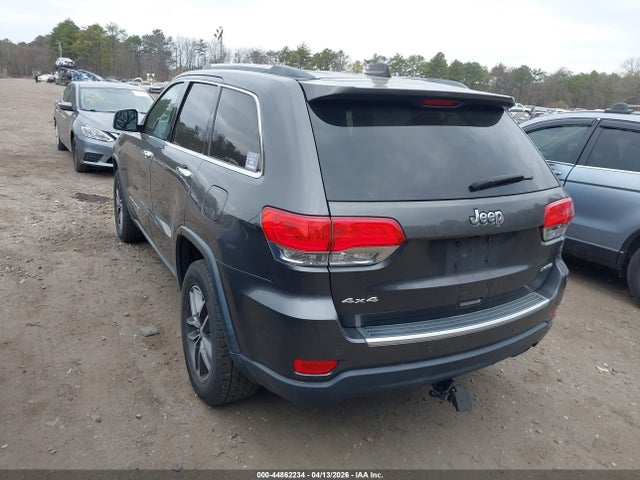 2018 Jeep Grand Cherokee Limited 4x4 მანქანა იყიდება აუქციონზე, vin: 1C4RJFBG2JC489616, აუქციონის ნომერი: 44862234