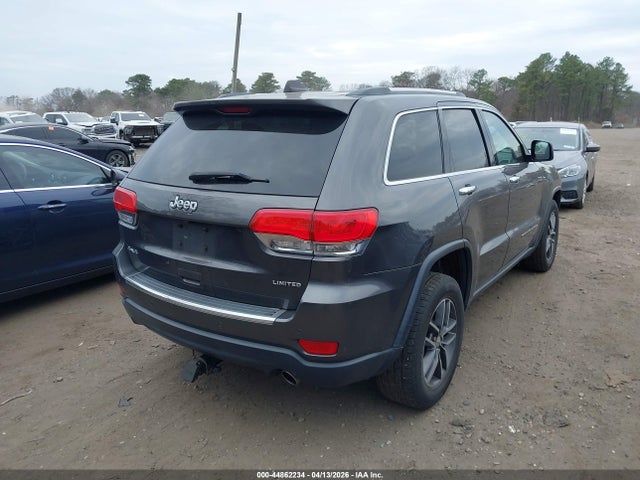 2018 Jeep Grand Cherokee Limited 4x4 მანქანა იყიდება აუქციონზე, vin: 1C4RJFBG2JC489616, აუქციონის ნომერი: 44862234