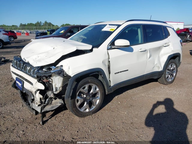 Продаж на аукціоні авто 2021 Jeep Compass Limited 4x4, vin: 3C4NJDCB3MT520399, номер лоту: 44862357