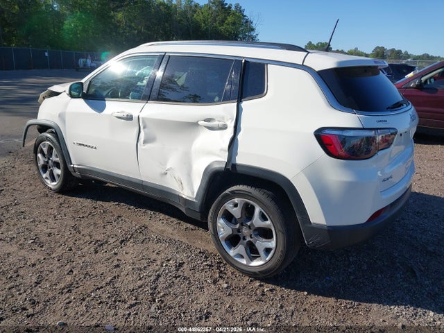 Продаж на аукціоні авто 2021 Jeep Compass Limited 4x4, vin: 3C4NJDCB3MT520399, номер лоту: 44862357