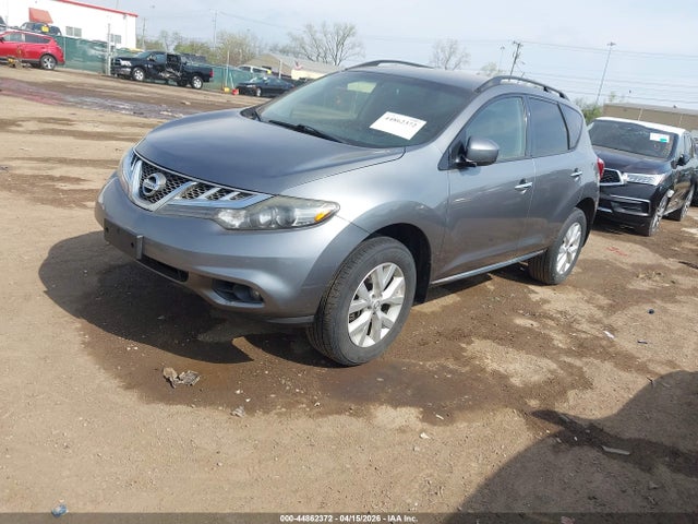2014 Nissan Murano Sv მანქანა იყიდება აუქციონზე, vin: JN8AZ1MW2EW525830, აუქციონის ნომერი: 44862372