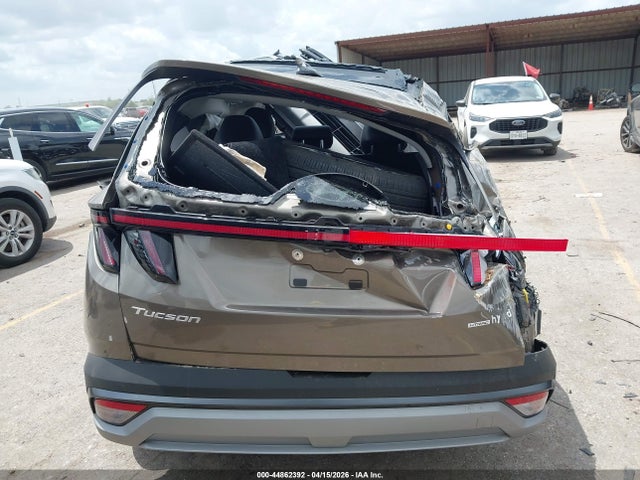 44862392 :رقم المزاد ، KM8JCDD12SU357676 vin ، 2025 Hyundai Tucson Hybrid Sel Convenience مزاد بيع