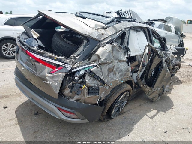 44862392 :رقم المزاد ، KM8JCDD12SU357676 vin ، 2025 Hyundai Tucson Hybrid Sel Convenience مزاد بيع