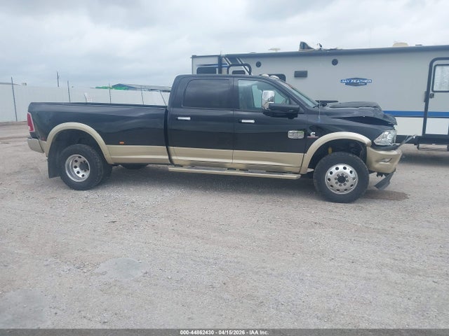 44862430 :رقم المزاد ، 3C63RRKL8DG567497 vin ، 2013 Ram 3500 Laramie Longhorn مزاد بيع