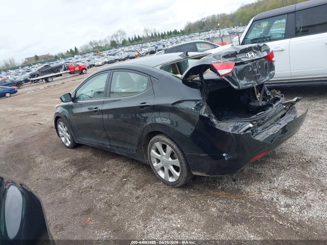 44862468 :رقم المزاد ، 5NPDH4AE6CH141299 vin ، 2012 Hyundai Elantra Limited مزاد بيع