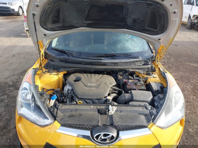 Aukcja sprzedaży 2012 Hyundai Veloster Base W/black, vin: KMHTC6AD7CU021445, numer aukcji: 44862538