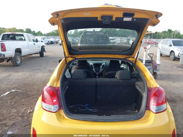 Aukcja sprzedaży 2012 Hyundai Veloster Base W/black, vin: KMHTC6AD7CU021445, numer aukcji: 44862538