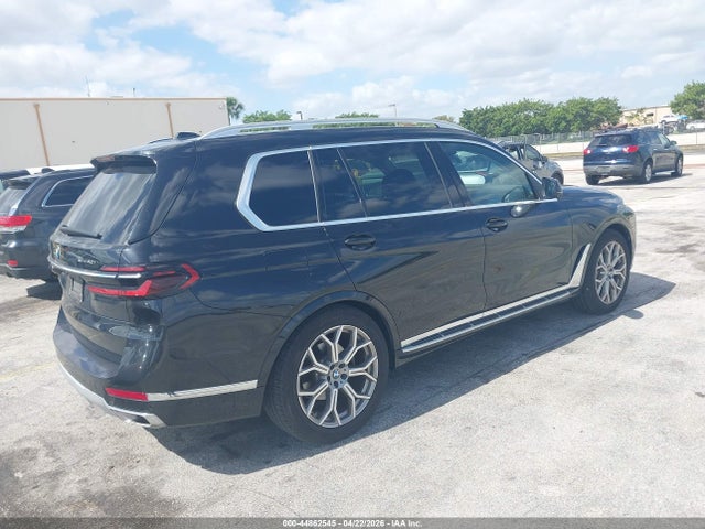 2025 Bmw X7 Xdrive40i მანქანა იყიდება აუქციონზე, vin: 5UX23EM05S9Y27481, აუქციონის ნომერი: 44862545