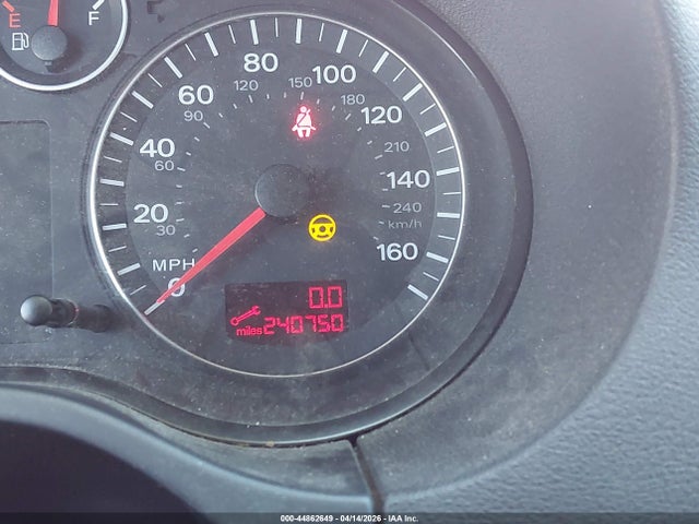 44862649 :رقم المزاد ، WAUMF78P96A037297 vin ، 2006 Audi A3 2.0t مزاد بيع