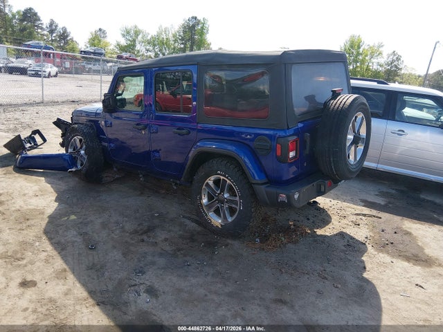 Продажа на аукционе авто 2019 Jeep Wrangler Unlimited Sahara 4x4, vin: 1C4HJXEN5KW520353, номер лота: 44862726